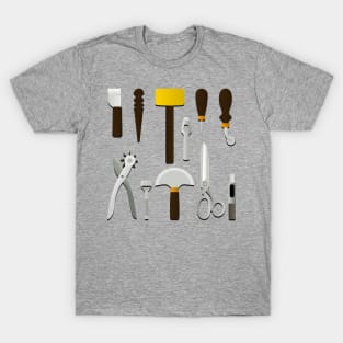 Leatherworking tools T-Shirt